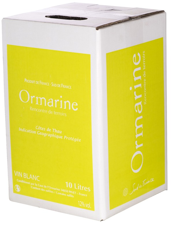 BIB Ormarine 5L et 10L Blanc