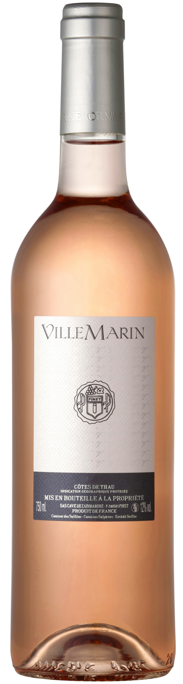 Villemarin - IGP Côtes de Thau - Rosé