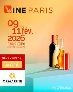 Participation à WINE PARIS 2026